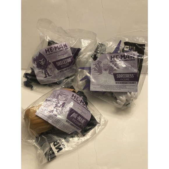 Sonic He-Man Masters Universe MOTU Toys Skeletor Sorceress Lot Wacky Pack - Picture 1 of 10